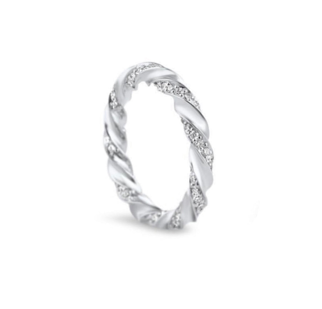 The Twisted Gold Thread Ring