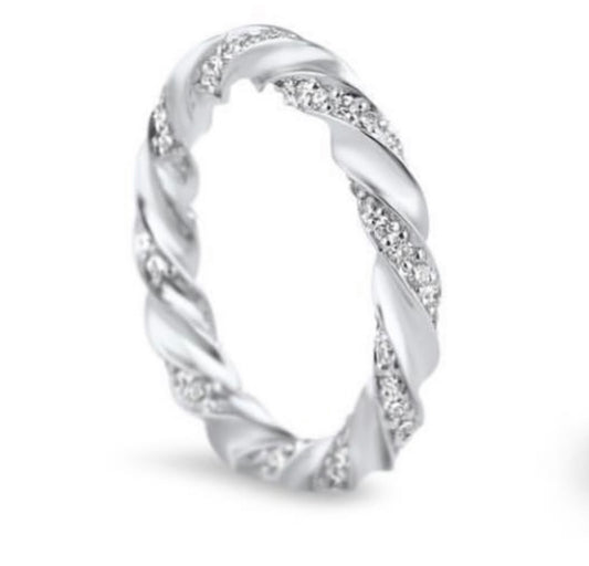 Elaria Full Diamonds Ring