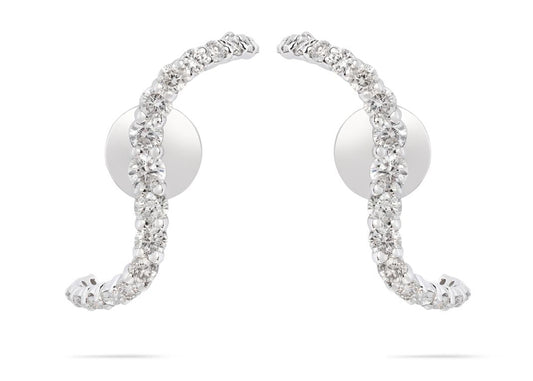 Glistening Wave Earring