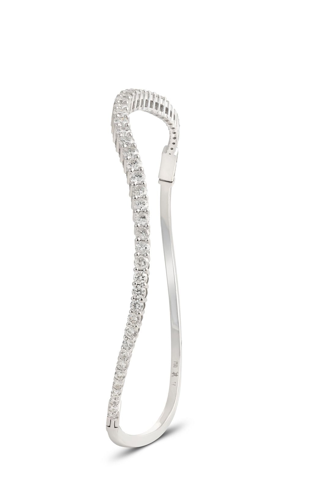 Glistening Wave Bangle