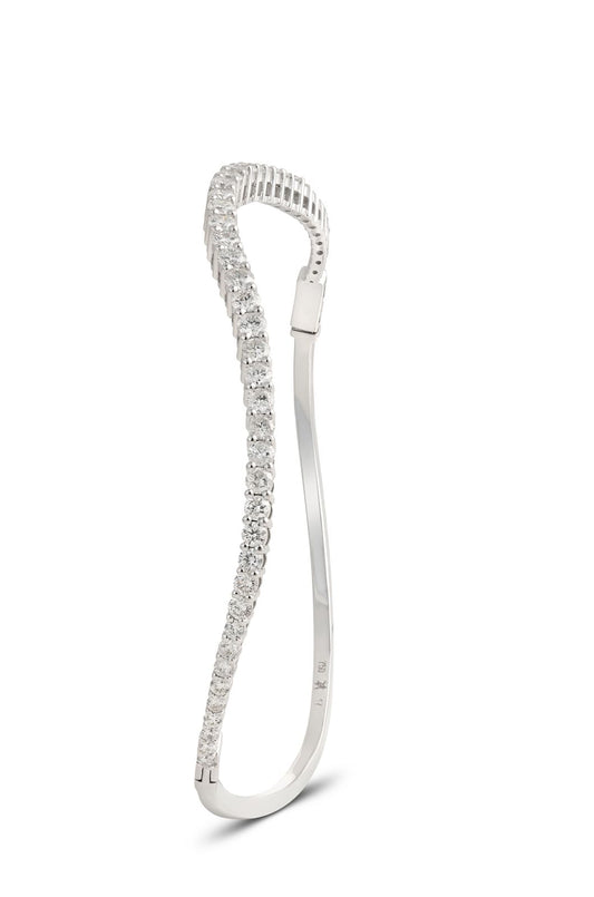 Glistening Wave Bangle