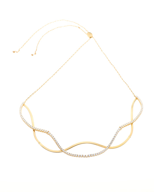 The Double Wave Necklace