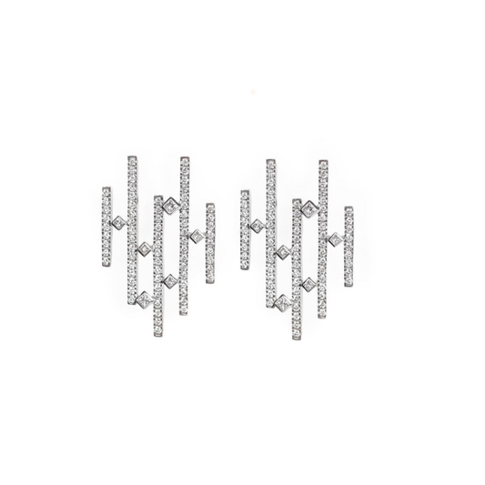 Celestial Earrings Full Diamonds
