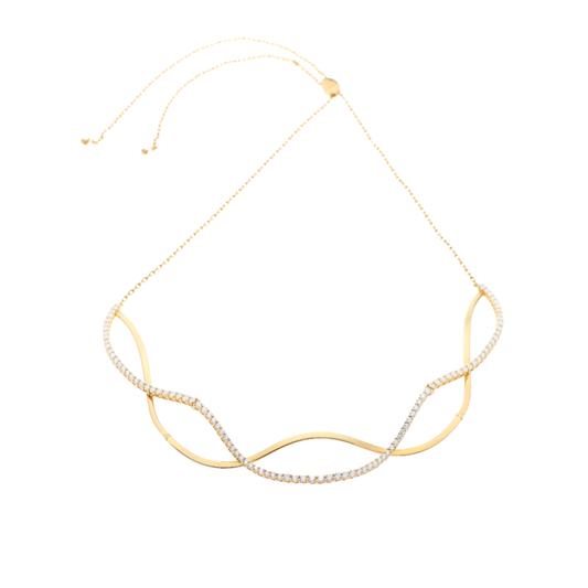 The Double Wave Necklace