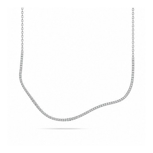 Glistening Wave Necklace