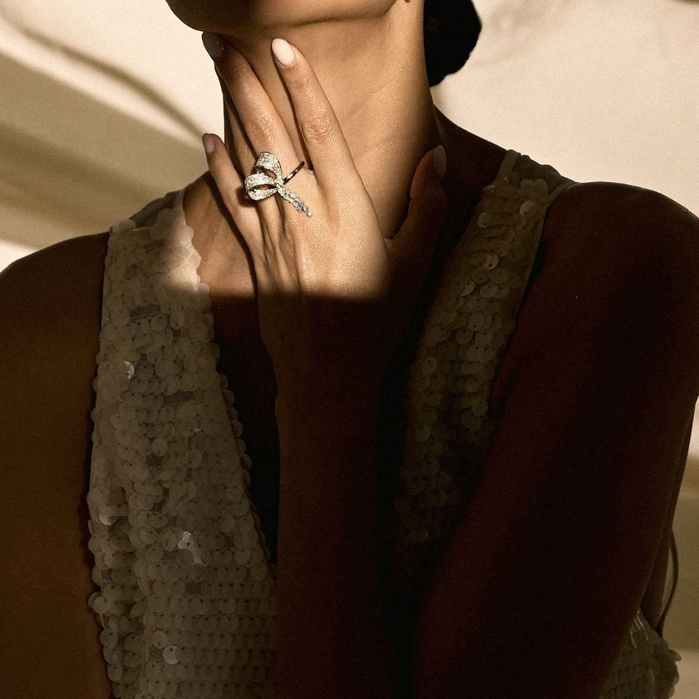 Elaria Full Diamonds Ring